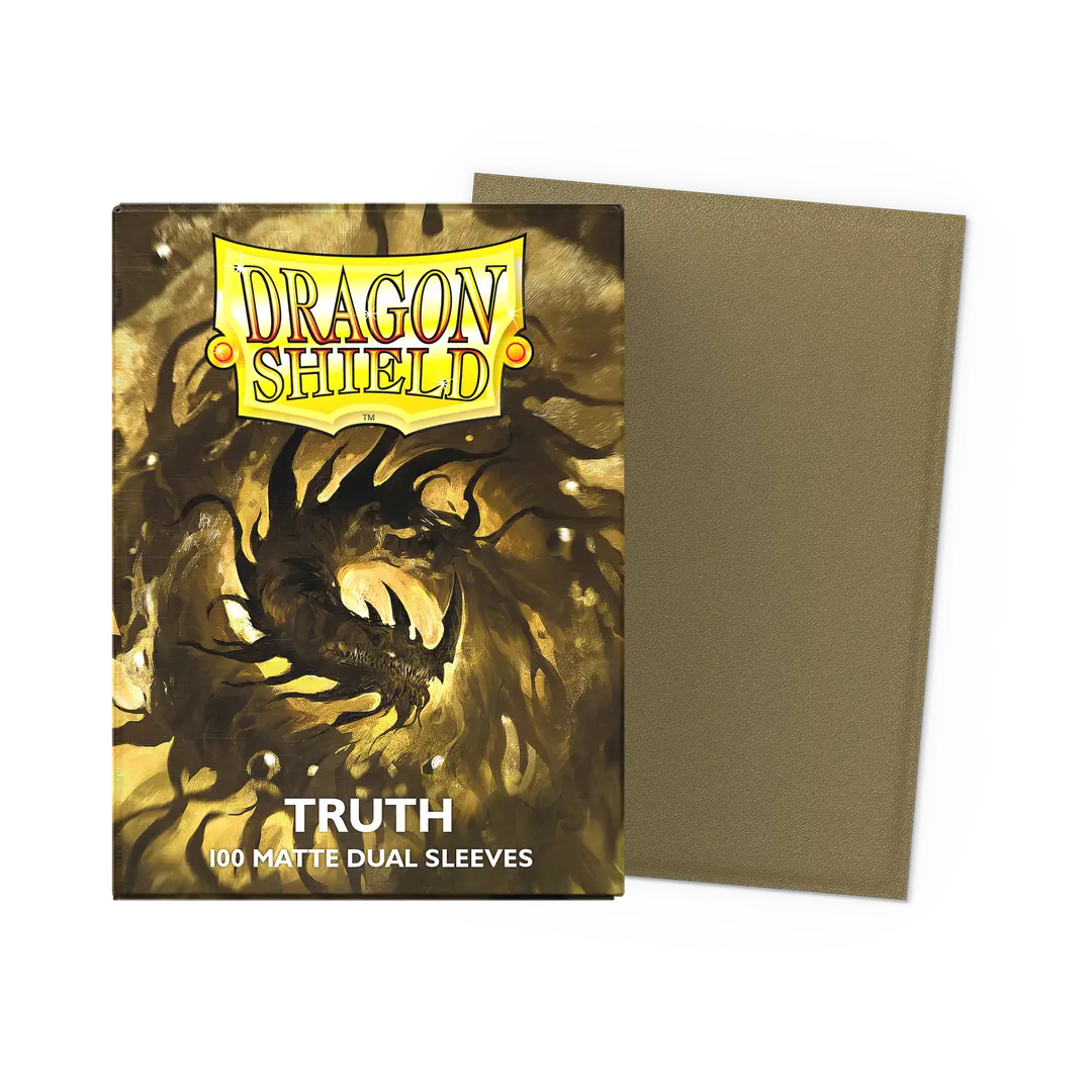 Matte Dual Truth Dragon Shield Sleeves - Standard Size
