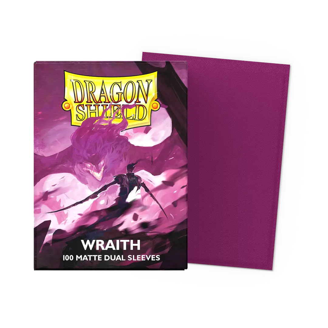 Matte Dual Wraith Dragon Shield Sleeves - Standard Size