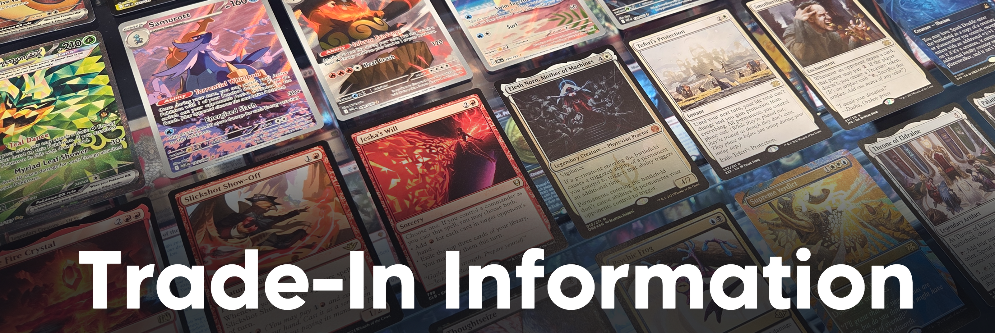 Sell Us Your Cards Table 1 Sell Us Your Cards Table 1